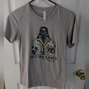Dutron Ranch Gray Graphic Tee